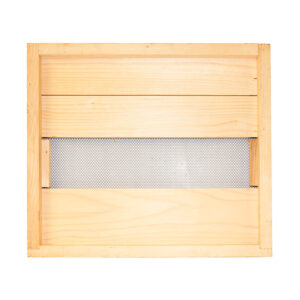 National Floor - Solid Pine with Mesh Panel